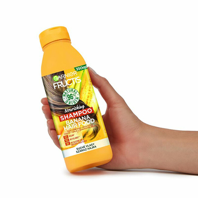 Shampo për flokë Garnier Fructis Nourishing Banana, 350 ml