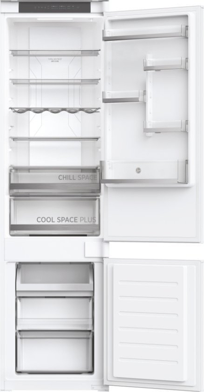 Frigorifer inkaso Hoover H-FRIDGE 500 HOBT5519EW, No Frost, Wi-Fi, i bardhë