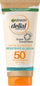 Losion mbrojtës ndaj diellit Garnier Delial Ambre Solaire Leche protectora + rezistentë ndaj ujit, Spf50+, 175 ml