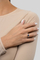 Unazë Brilio Silver Romantic RI047WB, argjend, motiv zemre