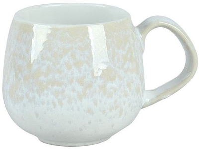 Шолја Domoletti Embossed Outside Glaze Inside, 370ml, бела