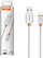 Kabllo USB Lightning Somostel SMS-BP03, 1m, 2A, e bardhë