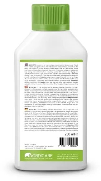 Варено ленено масло за дрво Brikston, 250ml, за внатрешни простории