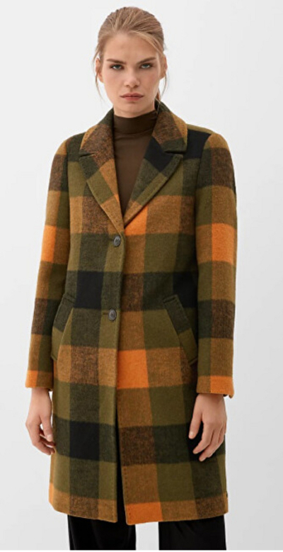 Pallto S.Oliver, e gjelbër/portokalli