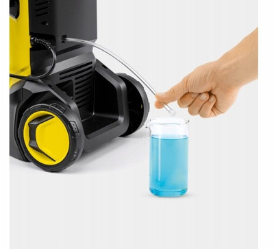 Машина за миење под притисок Karcher K 6 1.679-630.0, 600 l/h, алуминиумска пумпа, црево 10 m, жолта
