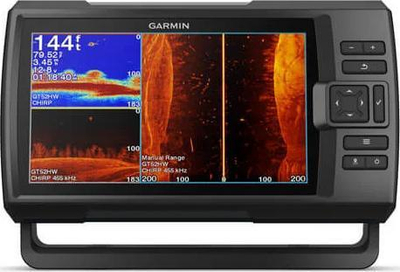 Fishfinder Garmin Striker Vivid 9sv, 9", CHIRP ClearVü SideVü, me GPS