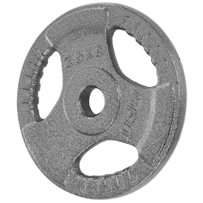 Peshë pllake Victoria Sport Hammertone Fi28, 2.5 kg, gri