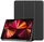 Mbulesë tablet iLike Galaxy Tab A8 8.0 T290 T295, Tri-Fold, lëkurë eco, e zezë