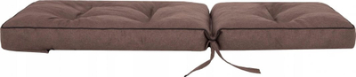 Jastëk shezlongu Hobbygarden PILLOW LENA, material Ekolen, kafe