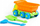 Set lodrash me rërë Polesie Auto Plus 57051, kamion me dump, lopatë edhe grusht, shumëngjyrësh