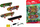 Set lodrash finger skateboard Simba X-Treme, 4 copë, 9 cm, shumëngjyrësh