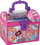 Set lodrash kozmetike Leantoys DIY Beauty, me valixhe, për goca, rozë
