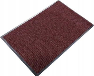 Влезна патосница DOORMAT, апсорбирачка, со гума, 60x90 cm, сива