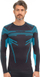 Bluza termoaktive Brubeck LS15700, për meshkuj, M, gri e kaltër