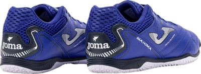 Atlete futsalli Joma Maxima Indoor për në palestër, me shollë gome, blu