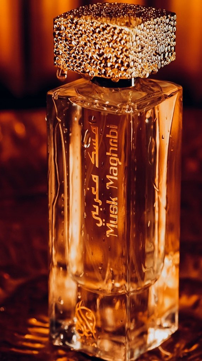 Parfum Nylaa Musk Maghribi, EDP 75ml, unisex, aromë frutash me ambër edhe dru