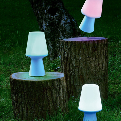 Lampë tavoline Atmosphera Interior Designer, 21cm, LED, shumëngjyrëshe
