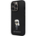 Kuti telefoni Karl Lagerfeld KLHCP14XSMHKNPK, për iPhone 14 Pro Max, silikon e zezë
