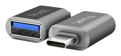 Adapter USB Trust Calyx, USB C në USB A, set 2 copë