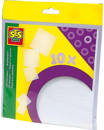 Letër hekurosjeje SES Ironing Paper, set 10 copë, e bardhë