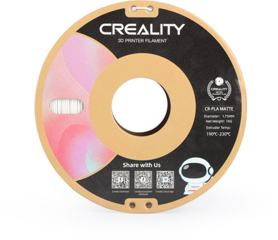 Filament 3D Creality Matte PLA, 1.75mm, 1KG, i zi mat
