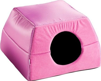 Shtrat budkë për kafshë Diversa Budka Trick Foldable 2, 50x50x33cm, rozë
