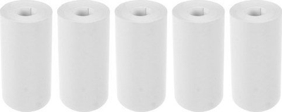 Letër termike për printer Izoxis 22273, 5.6 cm, set me 5 role, e bardhë
