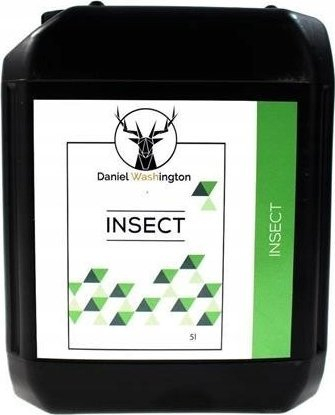 Solucion për pastru insekte Daniel Washington Insect, 5L, për karroceri dhe xhama, i zi