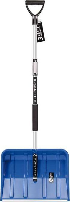 Lopatë bore ALPE 50 TELESCOPIC, dorezë teleskopike, teh plastik me skaj alumini, blu