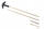 Сет за чистење LEADER 5.5 mm, метален, за оружје, црн