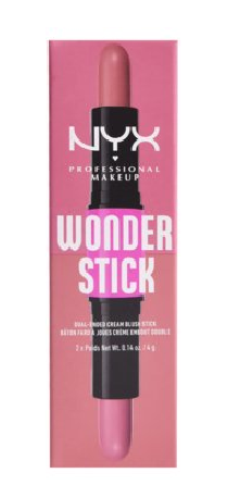 Buzëkuq NYX Blush Stick WSB01, Light Peach & Baby Pink, 2x4g