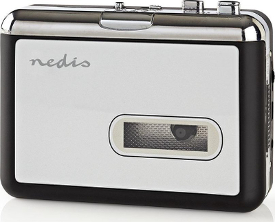 Konvertues kasetë në MP3 portativ USB, me kabllo USB, me softuer, gri