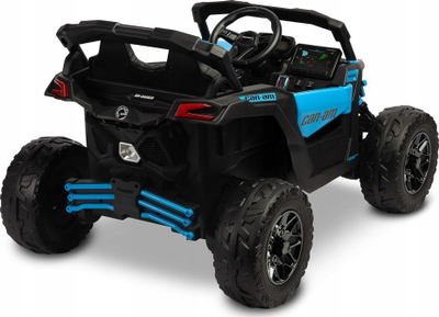Makina elektrike për fëmijë Caretero Toyz Maverick, 24V, 4 motorë, blu