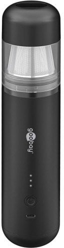 Fshesë dore Goobay Mini Vacuum Cleaner Superior, me bateri, karikim USB C, e zezë