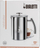 Rrahëse qumështi Bialetti 3990, çelik inox, për sobë me induksion, e bardhë