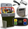 Frigorifer portativ IDEAL ID5501, 29L, 12V 230V USB me ngrohje, gri