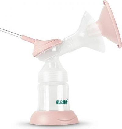 Pompë gjiri elektrike Xblitz Neno Bella, rozë/transparente