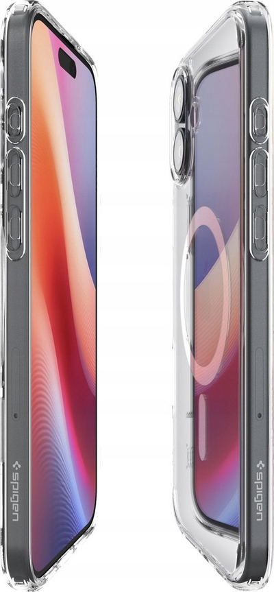 Mbulesë telefoni Spigen Ultra Hybrid MagFit, për iPhone 6.1", transparente