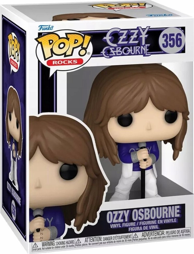 Figurë koleksionare Funko Pop Rocks Ozzy Osbourne, vinil, 10 cm, shumëngjyrëshe