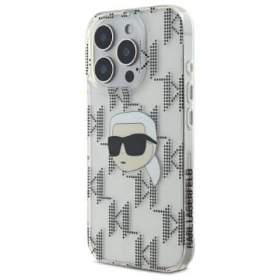 Futrollë telefoni Karl Lagerfeld KLHCP16LHKLPKHT për iPhone 16 Pro 6.3", transparente