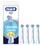 Koka zëvendësuese për furçë dhëmbësh Oral B iO Ultimate Clean, set 4 copë, të bardha