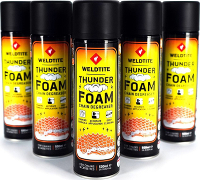 Shkumë pastrimi për zinxhir biçiklete Weldtite Thunder Foam Chain Degreaser, 500 ml