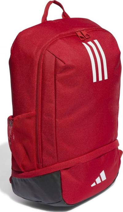 Shpina Adidas Tiro League IB8653, me ndarje kryesore, me xhepa anësorë rrjetë, e kuqe