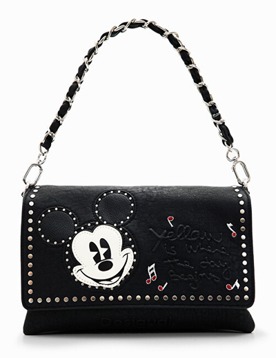 Çantë krahu Desigual Mickey Rock Dortmund, e zezë