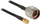 Kabllo antene Delock CFD200, N plug në RP SMA plug, 0.5 m, i zi