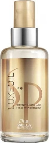 Vaj flokësh Wella Professionals SP Luxe Oil, 100ml, për shkëlqim dhe zbutje
