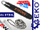 Set sharrë zinxhiri GEKO Strong, shinë 350mm, 2 zinxhirë, i zi