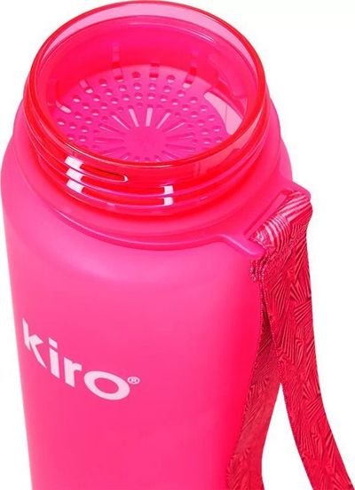 Shishe uji Kiro Pink KI3032PN, 1000 ml, plastikë tritan, rozë