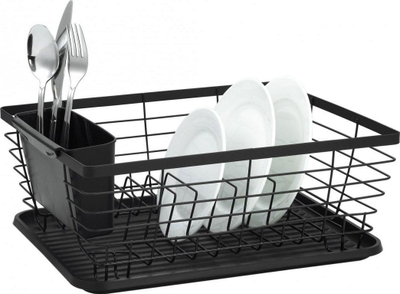 Tharëse enësh Quibidro 1483, çelik inox, 36 x 30 cm, e zezë
