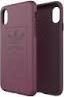 Futrollë telefoni Adidas OR Hard Cover për iPhone X XS, polikarbonat, ngjyrë Techink Maroon